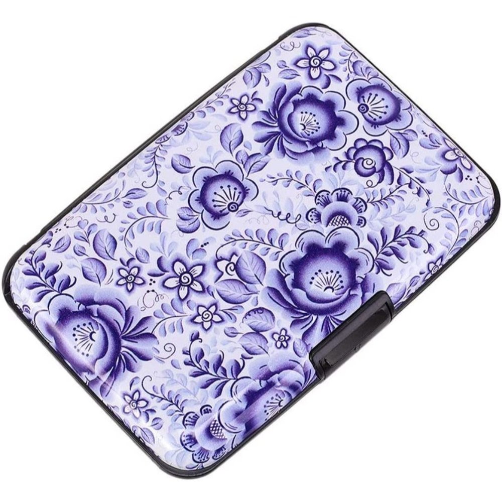 Ladies or Gents Mini RFID Aluminum Wallet Credit Cards Holder Business C…